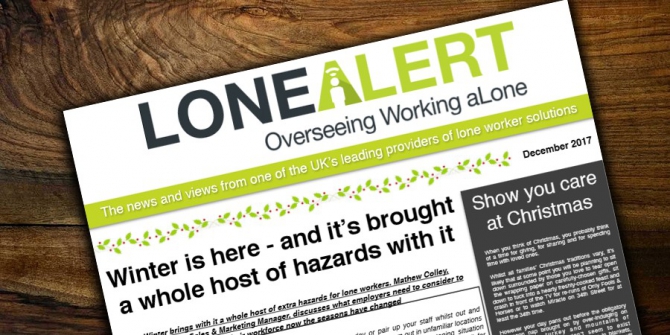 LONEALERT releases Christmas Newsletter 2017